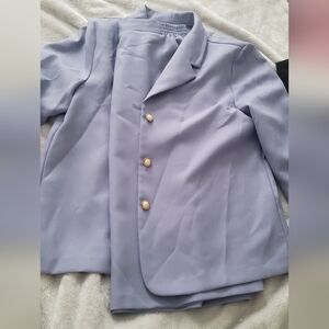Lavender Blair blazer and skirt set